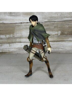 Anime Attack on Titan Levi Ackerman Action Figure Collectible Model Toy VGC